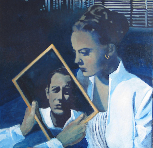 Mirror Man (2010) 80 X 80.